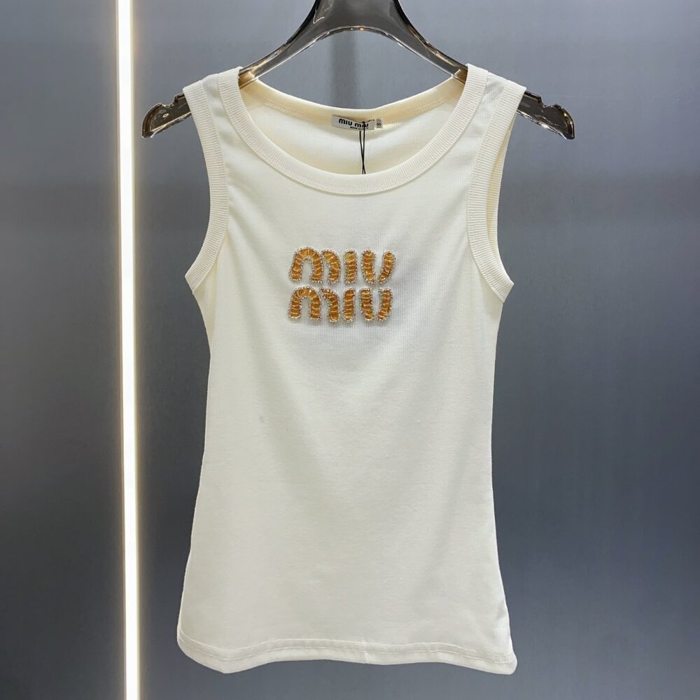 Miu Miu  Women's Knit Sports Casual Vest